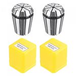 sourcing map ER25 Spring Collet 1/8" Chuck for CNC Engraving Machine Lathe Milling Tool 2pcs