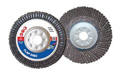 MLD CFWAP218 Flap Discs 4 Inch Sanding Discs #60 Grit Grinding Wheels Blades For Angle Grinder Sanding Grinding Wheels,Aluminum Oxide Abrasives (Size 4 inch,60 Grit, Multicolour) pack of-10