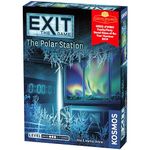 Thames & Kosmos EXIT: The Polar Station, Escape Room Card Game, Family Games for Game Night, Board Games for Adults and Kids, For 1 to 4 Players, Age 12+, Black