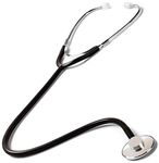 Prestige Medical Single Head Stethoscope, Black, 3 Ounce