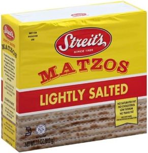 Streits Lightly Salted Matzo, 11 Ounce, Pack of 12