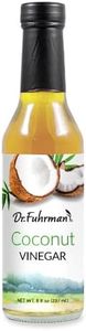 Dr. Fuhrman's Vinegar Dressing | All-Natural Dressing Made With Clean Ingredients | No Artificial Flavors or Added Sugar Healthy Low Calorie Vinegar | USA Made & Doctor Formulated | Coconut