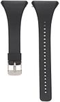 Polar FT4 FT7 Band, EXMART Replacement Wristbands Silicone Watch Band Strap for Polar FT4 FT7 Heart Rate Monitor (Black)