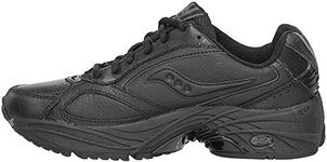 Saucony Women's Grid Omni Walker Walking Shoe,Black,12 W