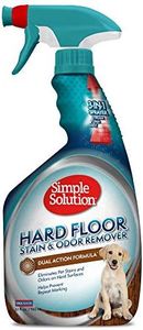 Simple Solution Hard Floor Pet Stain and Odor Remover | Dual Action Cleaner for Sealed Hardwood Floors | 32 Ounces