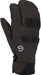 Gordini Men's Standard Cirque 3-Finger Glove, Black, Large