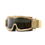 EnzoDate Military Alpha Ballistic Goggles Tactical Army Sunglasses Airsoft CS Paintball Glasses 3 Lens Kit