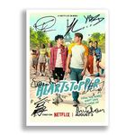 Heartstopper Season 2 Cast Signed Poster Photo Print Autograph TV Show Series Framed Memorabilia Gift Kit Connor Joe Locke (A3 Poster Only)