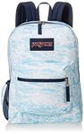 JanSport Cross Town Backpack - School, Travel, or Work Bookbag with Water Bottle Pocket, Mile High Cloud