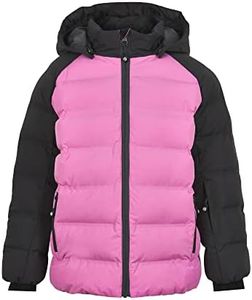 Color Kids Ski Jacket, Quilted, AF 10.000, Opera Mauve, 152 cm Mixte Enfant