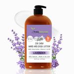 RaGaNaturals Lavender Body Lotion - Lavender Shea Butter Lotion with Argan and Avocado Oil - Plant Based, All Natural, Non-Greasy, Vegan, Cruelty-Free, Deeply Nourishing Moisturizer - 16 Fl Oz