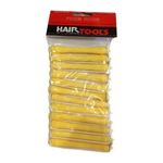 Hair Tools Perm Rods For Curling & Waves. Hairdressing Hair Roller With Rubber Bands. Perm Kit Styling Rods For Long & Short Hair (Yellow - Diameter: 8mm)