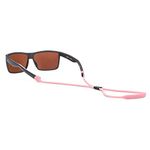 Pilotfish Silicone Sunglasses Strap, Adjustable Glasses Retainer - Eyewear Holder for Men or Women. Eyeglass Lanyard with Unique Passthrough Design to Fit All types and Designs of EyeGlasses (Pink)