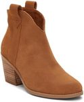 Toms Womens Constance Ankle Boots Tan UK 6/AU 8