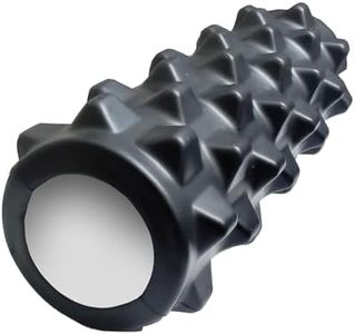 Istara Professional Long Acupressure Foam Roller for Deep Tissue Muscle Massage Exercise Fitness and Pain Relief Equipment Back Roller for Muscle Recovery (45 cm x 15 cm)