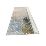 Aliza Heart Print Design Cellophane Sheets, 25 Micron (1 Pack of 10 Sheets) (White Polka Dot)