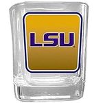 Siskiyou Sports NCAA Fan Shop LSU Tigers Square Glass Shot Glass Single Team Color