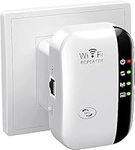 WiFi Range Extender, 2023 Newest WiFi Signal Booster Up to 3000sq.ft and 28 Devices, Internet Booster - with Ethernet Port, Quick Setup, Home Wireless Signal Booster, white