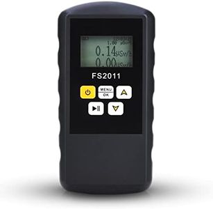 Compteur Geiger,FS2011 β γ χ Ray Gamma Détecteur de Rayonnement Nucléaire avec écran LCD,2 Méthodes de Détection, 3 Méthodes D'alarme Compteur Geiger Radioactivité