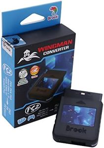 Brook Wingman PS2 Converter Game Controller Adapter for Xbox 360/Xbox One/XSX|S/Xbox Elite 1&2/PS5/PS4/PS3/Switch Pro to PS2/PS/PS Classic, Plug and Play, Low Latency Gaming Accessory
