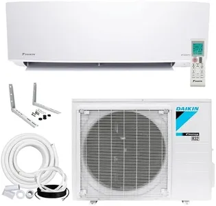 Daikin 18,000 BTU 18 SEER2 Entra R32 Series Ductless Mini Split Heat Pump System w/Maxwell All-Inclusive 15’ Installation Kit and Wall Mounting Bracket (230V)