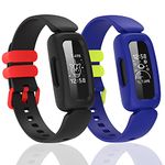 Silicone Bands Compatible with Fitbit Ace 3,Waterproof Soft Replacement Bands for Ace 3 Bands for Kids Boys Girls Bracelet Accessories Sports Band Compatible with Fitbit Ace 3 Activity Tracker