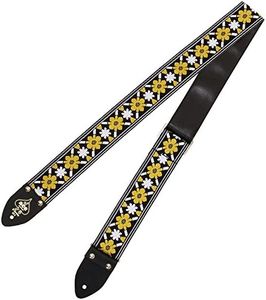 D’Andrea Ace Vintage Reissue Guitar Strap ? Rooftop ? Replica of Guitar Strap used on John Lennon's Epiphone Casino at the Rooftop Concert in 1969