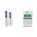 ENVIE® AAA Rechargeable Batteries, High-Capacity Ni-MH 1100 mAh, Low Self Discharge, Pre-Charged (Pa