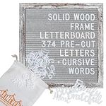 Felt Letter Board with Letters Numb