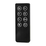 Universal replacement remote control for Bose 5 10 15 Series ii TV sound system, compatible with 418775 410376 431974 845194 TV sound barrier system remote control with Bluetooth button