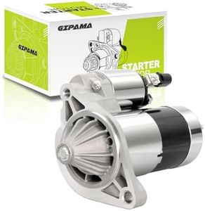 GIPAMA 17749N Starter for 4.0L L6 1999-2001 Cherokee, 1999-2002 Grand Cherokee TJ, 1999-2004 Wrangler, 56041012AB AC AD SMT0077 410-48052 336-1691A M001T84381,17749N,L6 4.0L