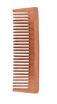 INSIME Neem wooden comb for women hair growth | Kacchi herb treated neem wood comb for men women | Wide tooth Hair comb for Men & Women (Pack of 1)