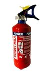 Mundet Wala ABC Powder Type Fire Extinguisher | Fire Safety for All Types of Fire for Home, Office & Car Safety (1kg) (ABC(1kg))