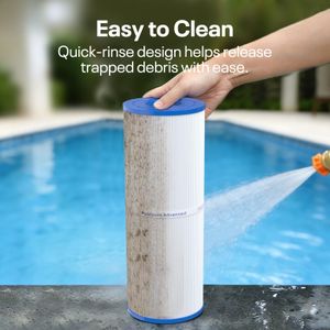 POOLPURE Wireless Pool Robot Vacuum – Dual Motor, 100 Min Clean, IPX8, Yellow