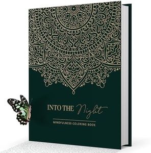 BIROYAL A4 Adult Colouring Book for Women – 100 Motifs Mindfulness Colouring Book with Personal Growth Prompts for Relaxation – Relaxation Gifts for Women