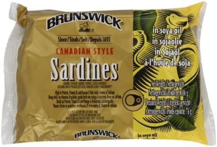 Brunswick Sardines in Soya Oil 106 g (Pack of 12)
