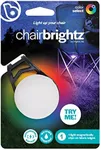 ChairBrightz LED Camping Chair Light with Magnetic Clip On, Bright and Colorful Lighting for Camp, Event, Bonfire, Party, or Tailgating, Weather Resistant and Easy Attachment