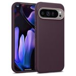 Caseology Nano Pop for Google Pixel 9 Pro XL Case 5G [Silicone Case](2024) - Burgundy Bean