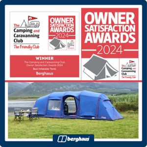 Berghaus Air 800 Nightfall 8-Person Tent – Inflatable Family Shelter