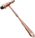 MDF® Tromner Neurological Reflex Hammer with Pointed Tip Handle for Cutaneous and Superficial Responses - Free-Parts-for-Life (Rose Gold/Black) (MDF555-RG)