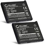 CELLONIC 2x Battery Replacement for Panasonic KX-TCA285 KX-TCA385 KX-UDT121 KX-UDT131 Sony Laser Mouse VGP-BMS77 Cordless DECT Phone Rechargeable 4-268-590-02 Battery Pack 660mAh