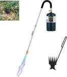 GasBRUH Weed Torch Propane Burner,34" Long arm Weed Torch,Fire Starter,Charcoal Starter,Blow Torch with Flame Control and Igniter for Wood,Roof,Ice,Snow (Tank not Included)