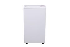 STEADFAST - CC 76 Paper Shredder - Paper, Credit Cards, Staples and Paper Clips Cross-Cut Shredder with 20 Sheet Capacity and 40 L Bin (White)