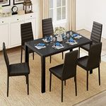 Gizoon Glass Dining Table Sets for 