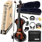 Pyle Full Size Electric Violin, 4/4