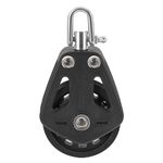 Sailing Pulley, Heavy Duty Nylon Pulley Silence Rotation Traction Wheel Marine for Pulley System Lift