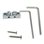 Dopro Chrome Guitar Bass Allen Wrench/Key Headstock Wrench Holder for Floyd Rose Tremolo Guitar