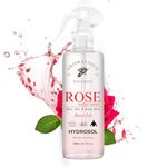 Aromatique Rose Water Spray For Face, Rose Water Toner/Hydrosol/Mist Spray For Skin,Hair & Body. Tightens Pores & Balances pH. 200ml