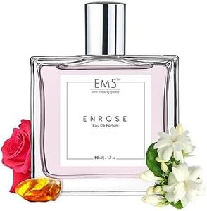 EM5™ Enrose Perfume for Women | Rose Musky Powdery | EDP Strong and Long Lasting Spray | Luxury Gift for Women