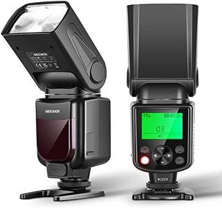 NEEWER Upgraded NW645II-N TTL Flash Speedlite GN58 HSS Flashlight Speedlight Compatible with Nikon Cameras D4 D5 D6 D90 D750 D780 D800 D810 D850 D3500 D5300 D7500 Z9 Zfc Z50 Z5 Z6 Z7 Z6II Z7II